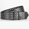 Unisex Punk Studded Street Belt Square Bead Design 5