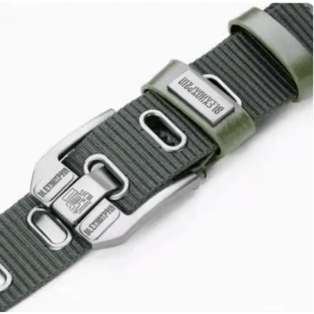 Mens Canvas Nylon Military Style Casual Belt Pin Buckle 5