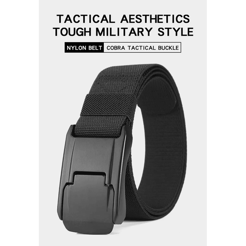 Stretch Nylon Work Belt Quick Release Buckle 0