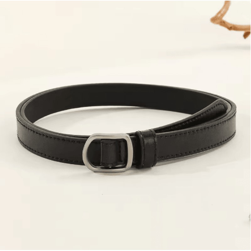 Unisex Perforated PU Leather Casual Belt For Jeans 3