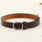 Unisex Perforated PU Leather Casual Belt For Jeans 4