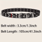 Luxury Punk Style Star Buckle Belt For Men And Women 2