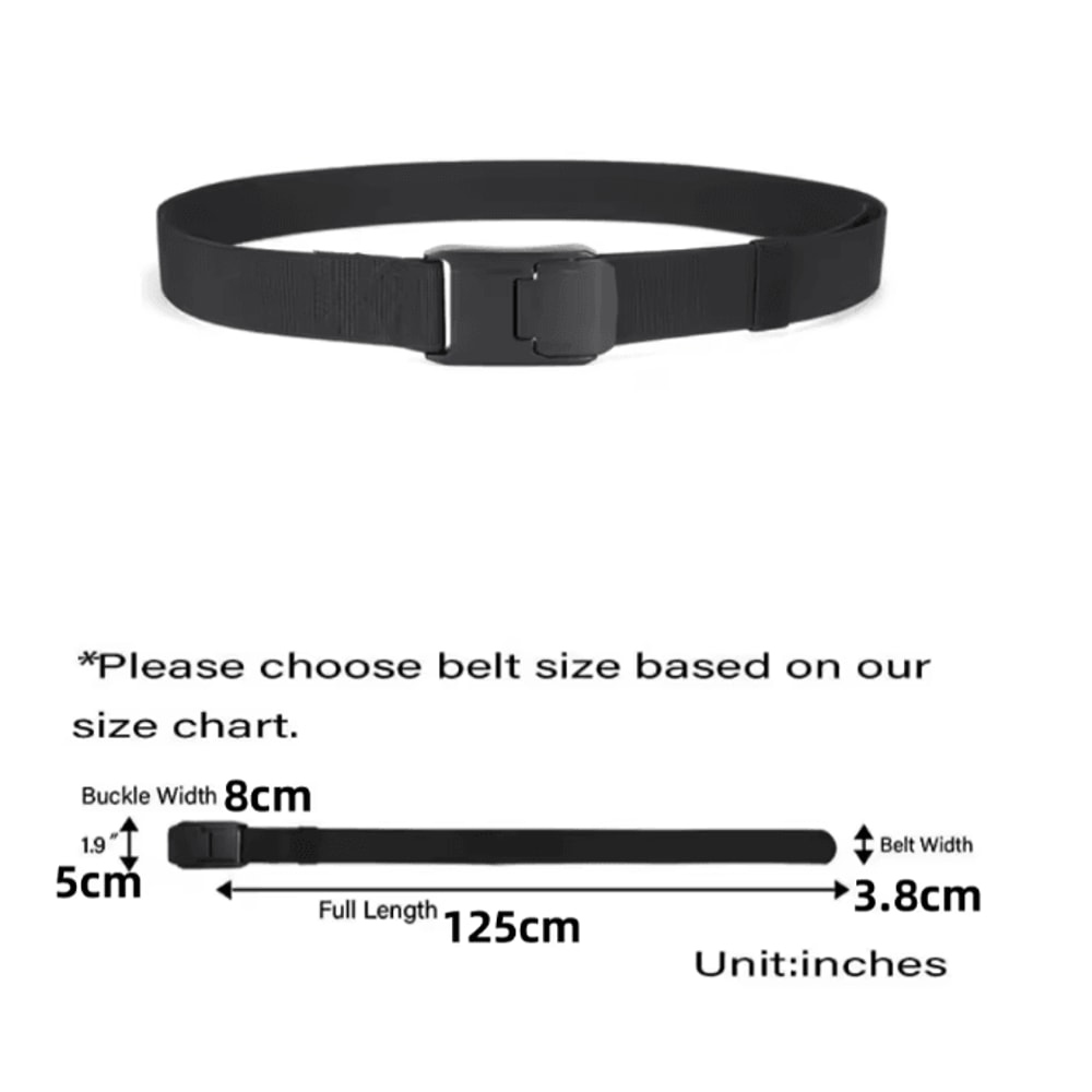 Stretch Nylon Work Belt With Quick Release Buckle For Men And Women 1