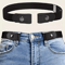 Buckle Free Stretch Waist Belt No Bulge Elastic Belt For Men And Women 0