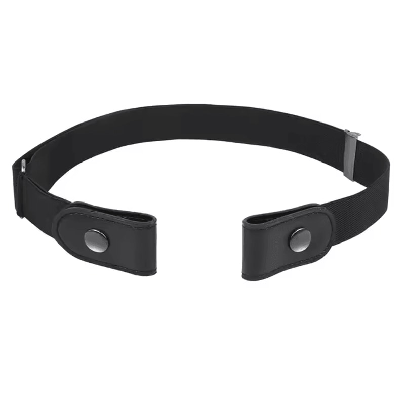 Buckle Free Stretch Waist Belt No Bulge Elastic Belt For Men And Women 5