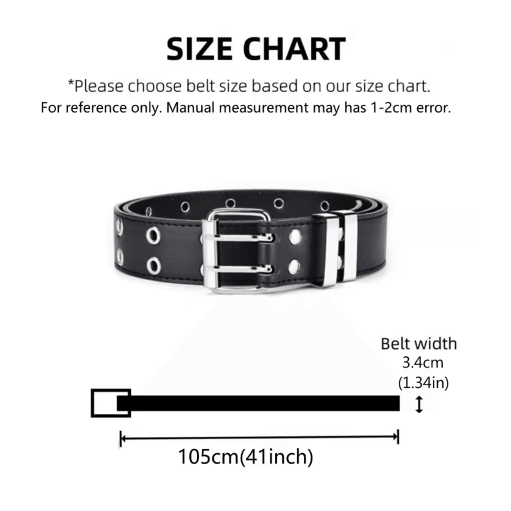 Womens Decorative Alloy Chain Belt With Pin Buckle Retro Style 2