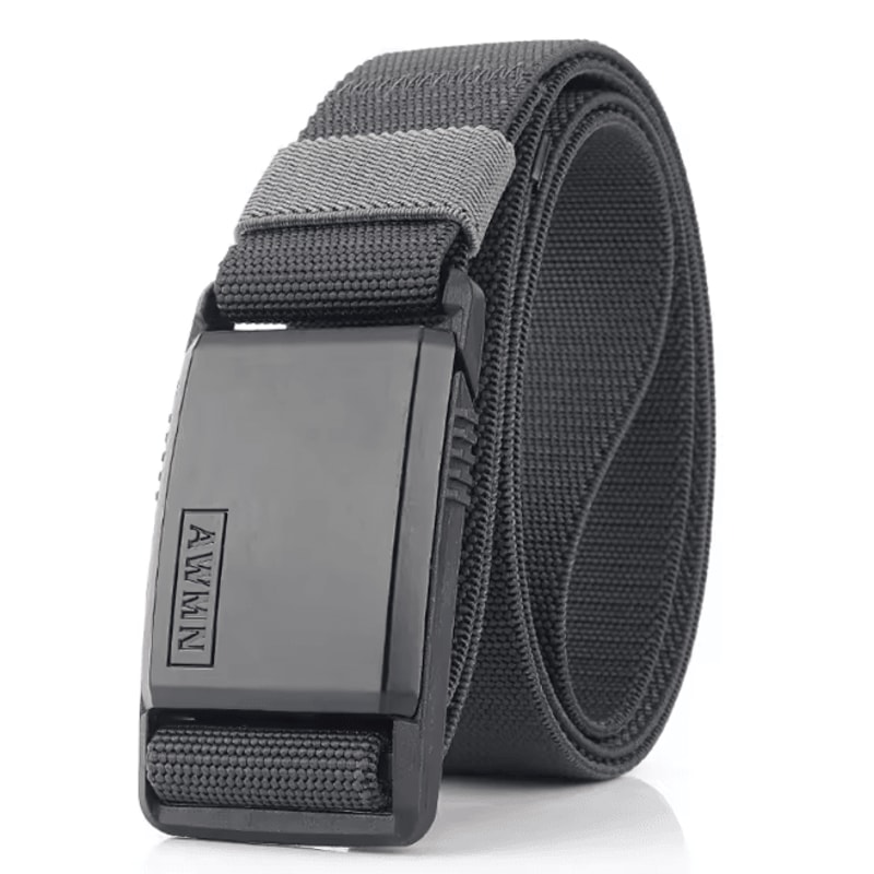 MagLock Pro Nylon Belt Magnetic Buckle Adjustable Elastic Mens Belt 7