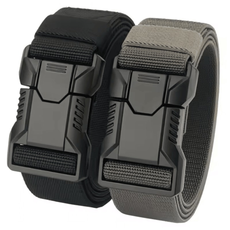 Quick Release Elastic Mens Belt Breathable Outdoor Comfort Fit 0