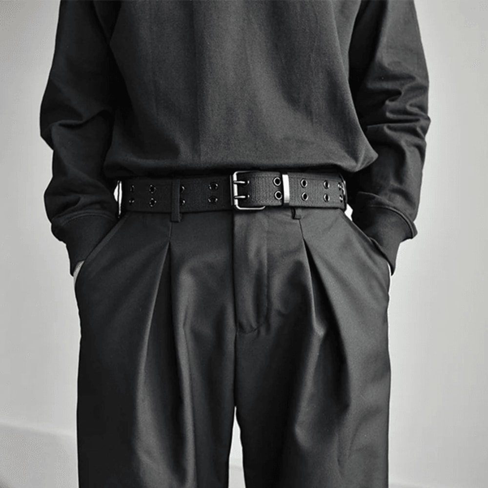 Mens Tactical Canvas Belt Military Nylon Webbing Casual Sports Belt 0