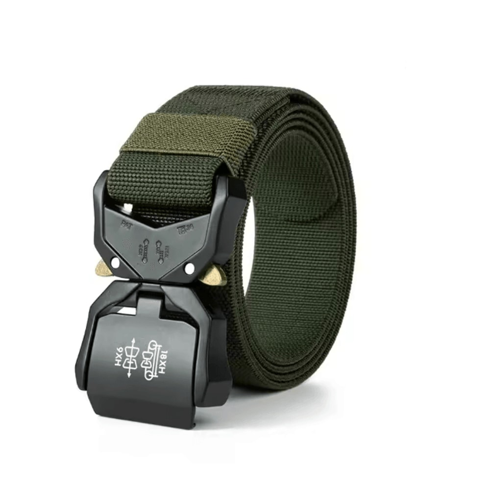 Mens Tactical Quick Release Elastic Belt Casual Training Work Belt 3