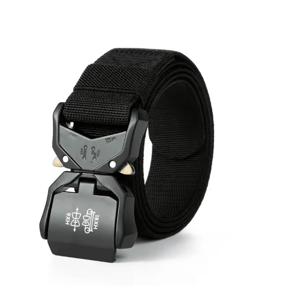 Mens Tactical Quick Release Elastic Belt Casual Training Work Belt 4