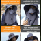 Outdoor Wide Brim Sun Hat With Fan UV Protection Cooling Hat 2