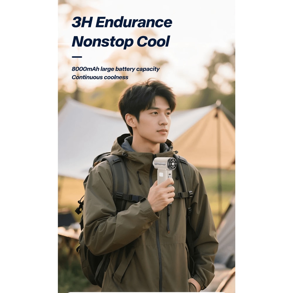 Rechargeable Turbo Jet Air Blower High Power Cordless Dust Cleaning Fan 1