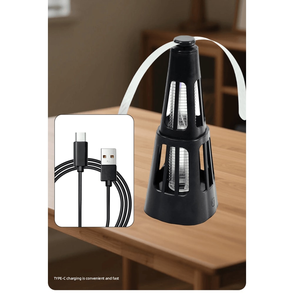 2 In 1 Smart Pest Control Table Fan Fly Repellent Bug Killer Lamp 3
