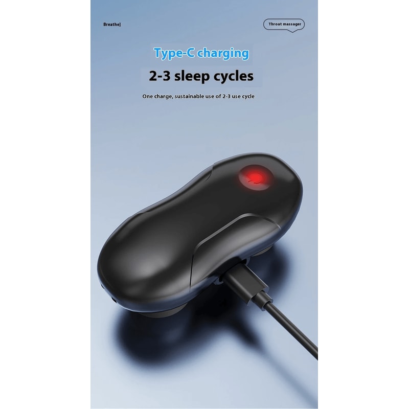 Electric Anti Snoring Device Intelligent Breathing Corrector Sleep Aid 3