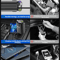 5 In 1 PD45W Car Fast Charger Retractable USB C Power Adapter With Ambient Light 3