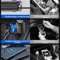 5 In 1 PD45W Car Fast Charger Retractable USB C Power Adapter With Ambient Light 3