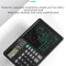 Calculator Writing Tablet With Stylus Folding 12 Digit Desktop Calculator 0