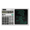 Calculator Writing Tablet With Stylus Folding 12 Digit Desktop Calculator 3