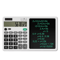 Calculator Writing Tablet With Stylus Folding 12 Digit Desktop Calculator 3