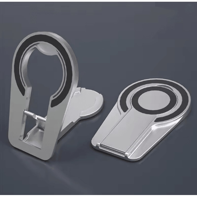 Double Sided MagSafe Phone Grip Foldable Magnetic Desk And Car Stand 4