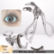 Wide Angle Partial Eyelash Curler Portable One Clip Lash Styling Tool 1