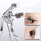 Wide Angle Partial Eyelash Curler Portable One Clip Lash Styling Tool 2
