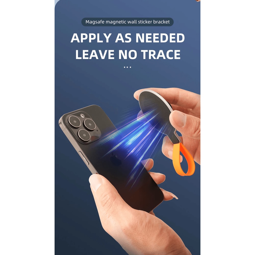 Magnetic Phone Holder Silicone Grip Stand With Strong Suction 2