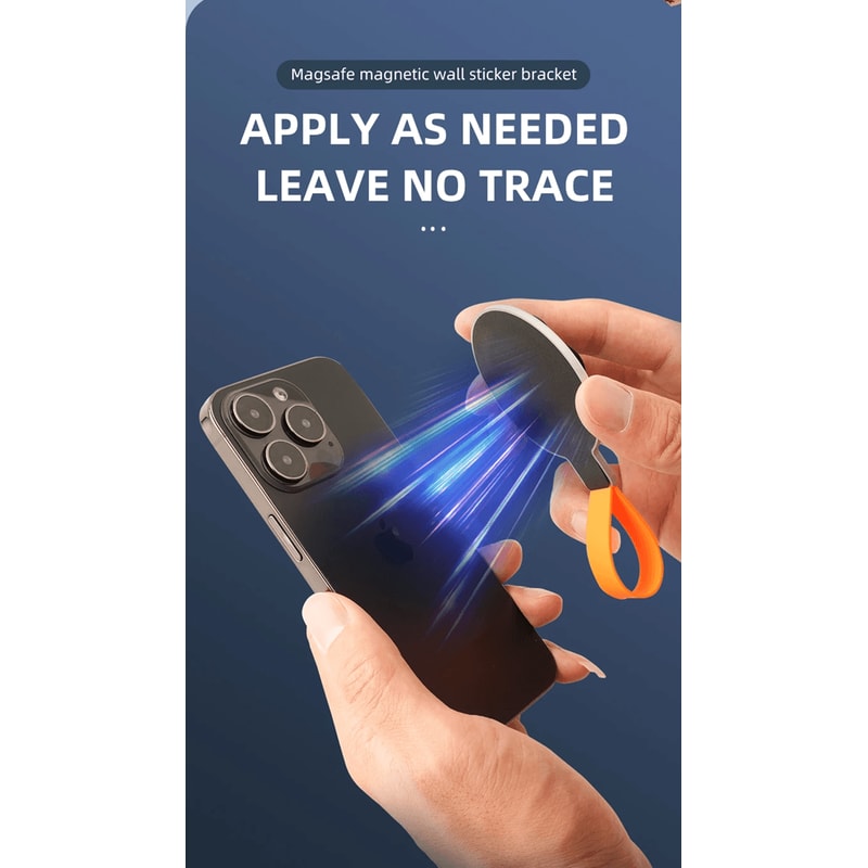 Magnetic Phone Holder Silicone Grip Stand With Strong Suction 2