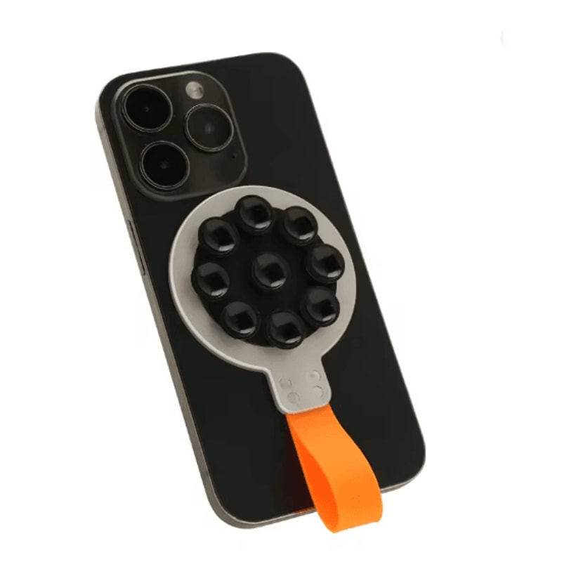 Magnetic Phone Holder Silicone Grip Stand With Strong Suction 3