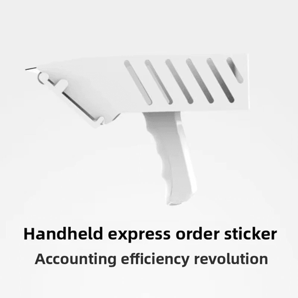 Handheld Label Applicator With Ergonomic Grip High Capacity Labeling Tool 4