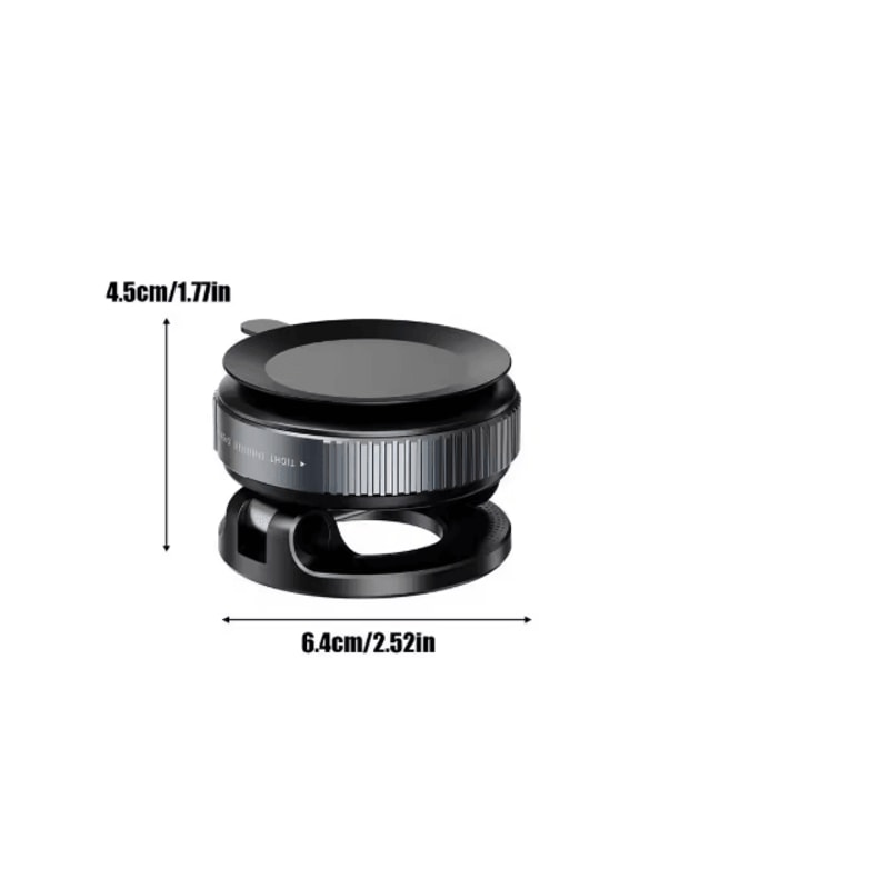 360 Degree Magnetic Car Dashboard Phone Holder Foldable Suction Mount 3