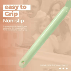 three sided ultra soft toothbrush gentle oral care teeth cleaner