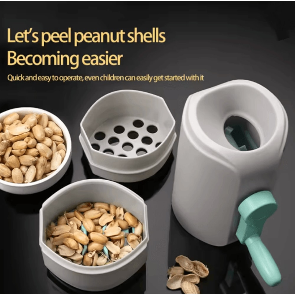 Automatic Peanut Sheller Food Grade Peanut Peeler Efficient De Shelling Tool 0
