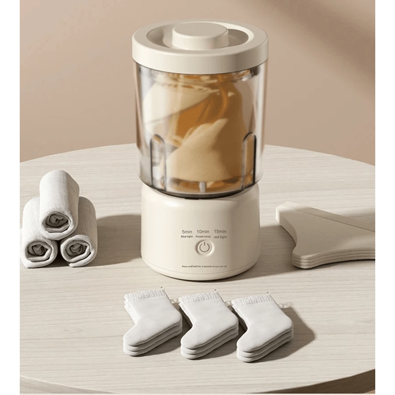 Portable Wireless Mini Washing Machine Underwear Socks Cleaner 2