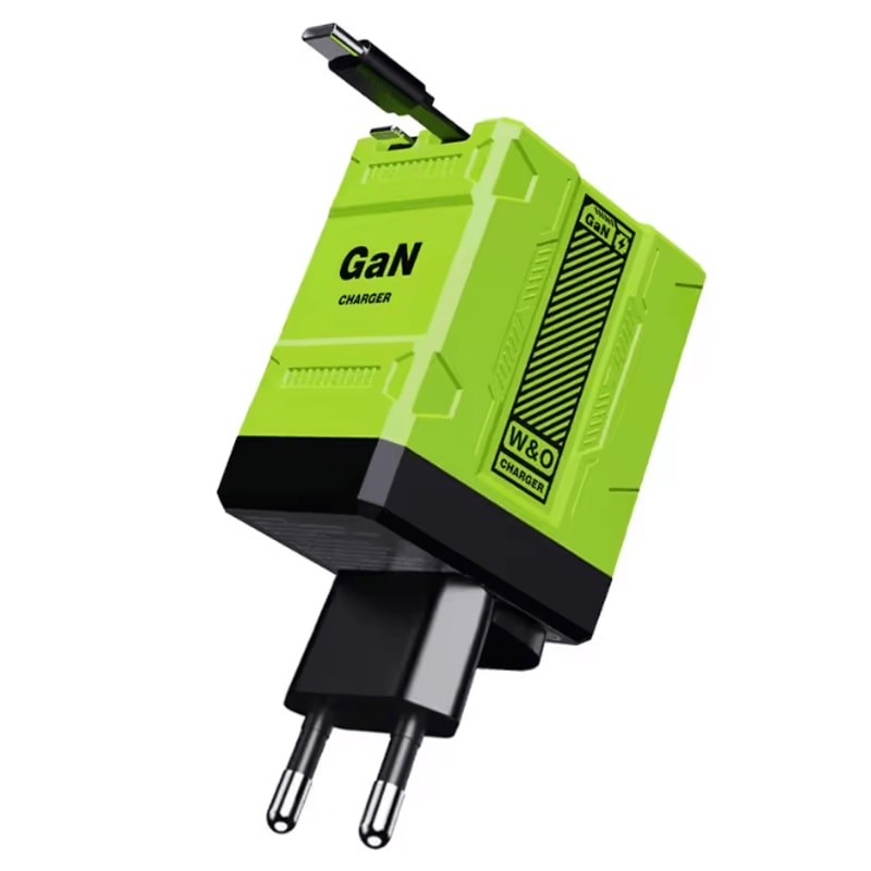 Gan 20W Fast Charger Usb C Wall Charger Compact Power Adapter 12