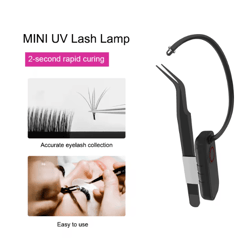 mini rechargeable uv eyelash extension lamp wireless fast curing light