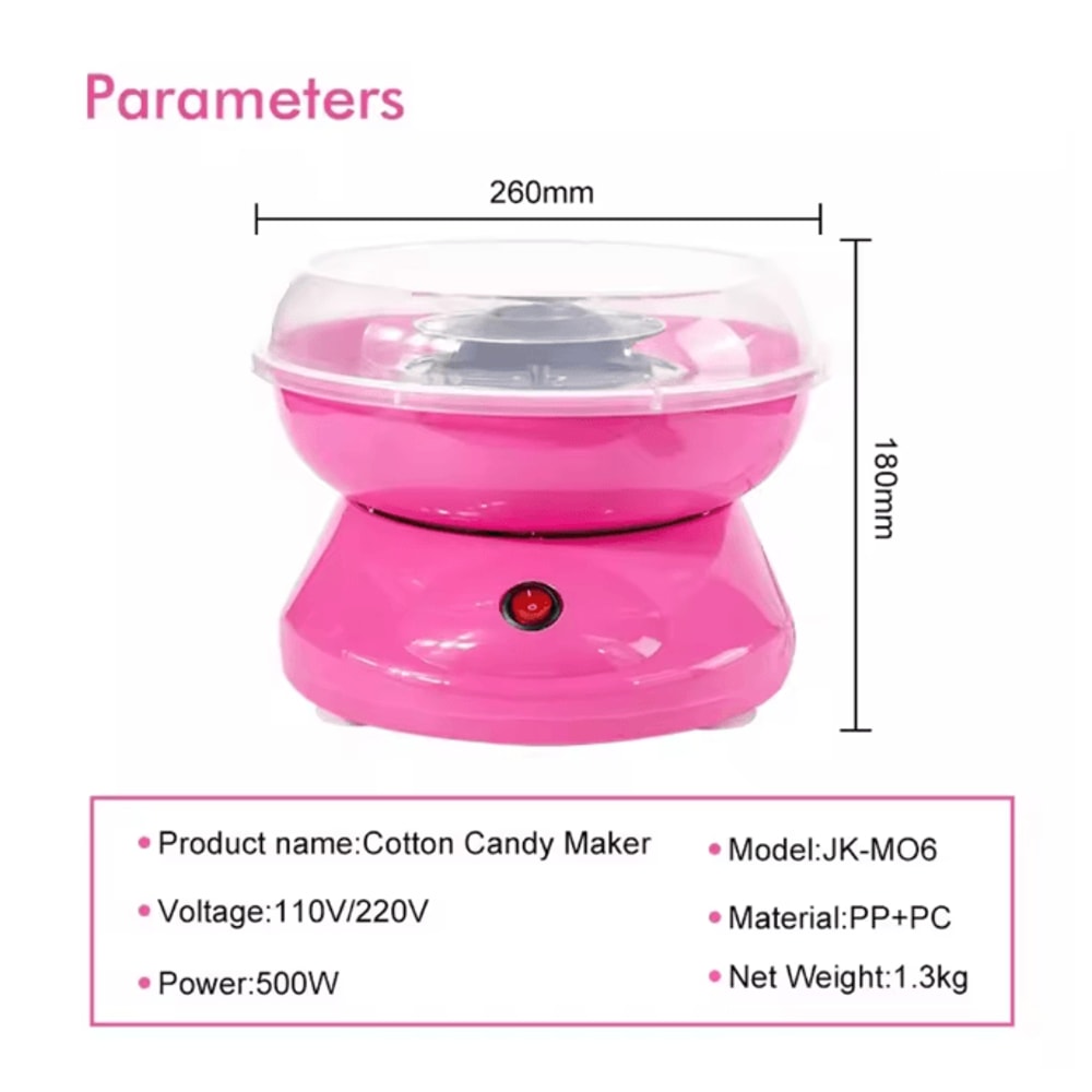 Mini Electric Cotton Candy Maker For Kids Parties And Home Fun 1