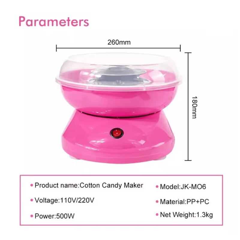 Mini Electric Cotton Candy Maker For Kids Parties And Home Fun 1