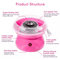 Mini Electric Cotton Candy Maker For Kids Parties And Home Fun 2