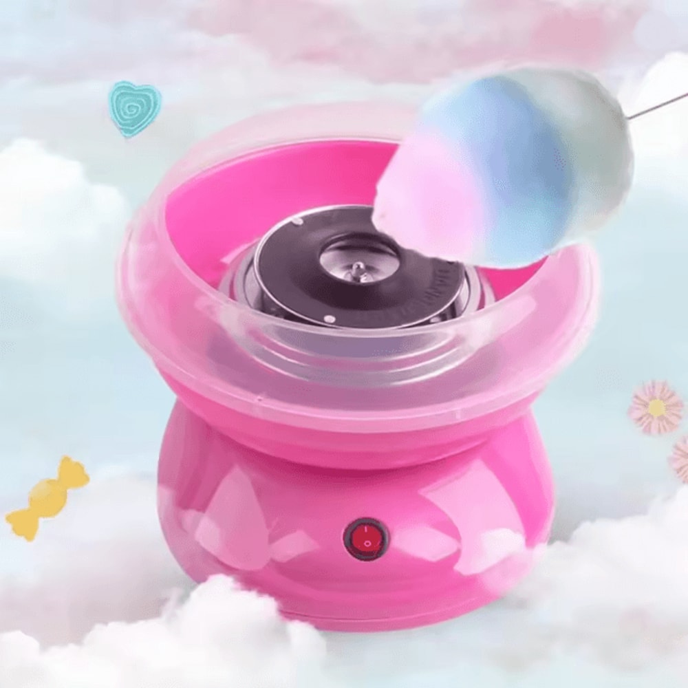 Mini Electric Cotton Candy Maker For Kids Parties And Home Fun 4