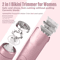Electric Shaver For Women 2 In 1 Hair Removal Razor For Body And Face 0