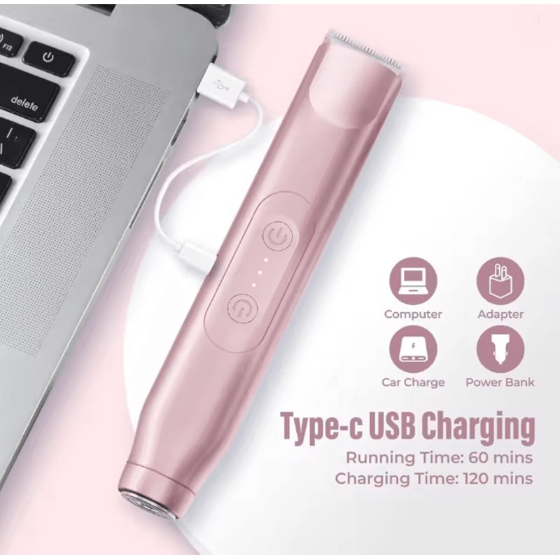 Electric Shaver For Women 2 In 1 Hair Removal Razor For Body And Face 3