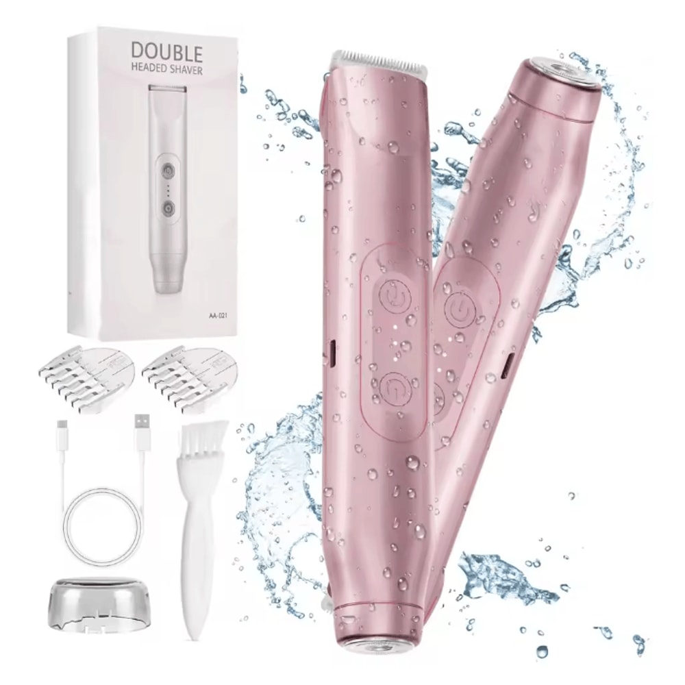 Electric Shaver For Women 2 In 1 Hair Removal Razor For Body And Face 5