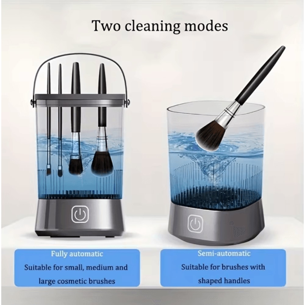 Automatic Electric Makeup Brush Cleaner Rechargeable Washing And Drying Machine 2