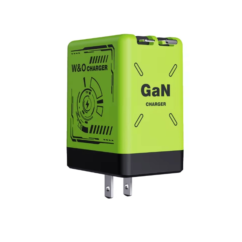 Gan 120W Fast Charger With Retractable Usb C And Lightning Cable 10