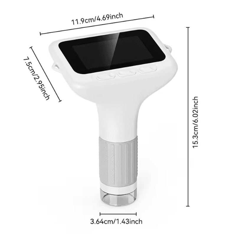 Kids Digital Microscope With LCD Screen Eye Protection Educational Science Toy 2