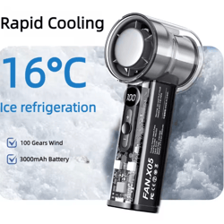 portable handheld cooling fan rechargeable high speed mini fan