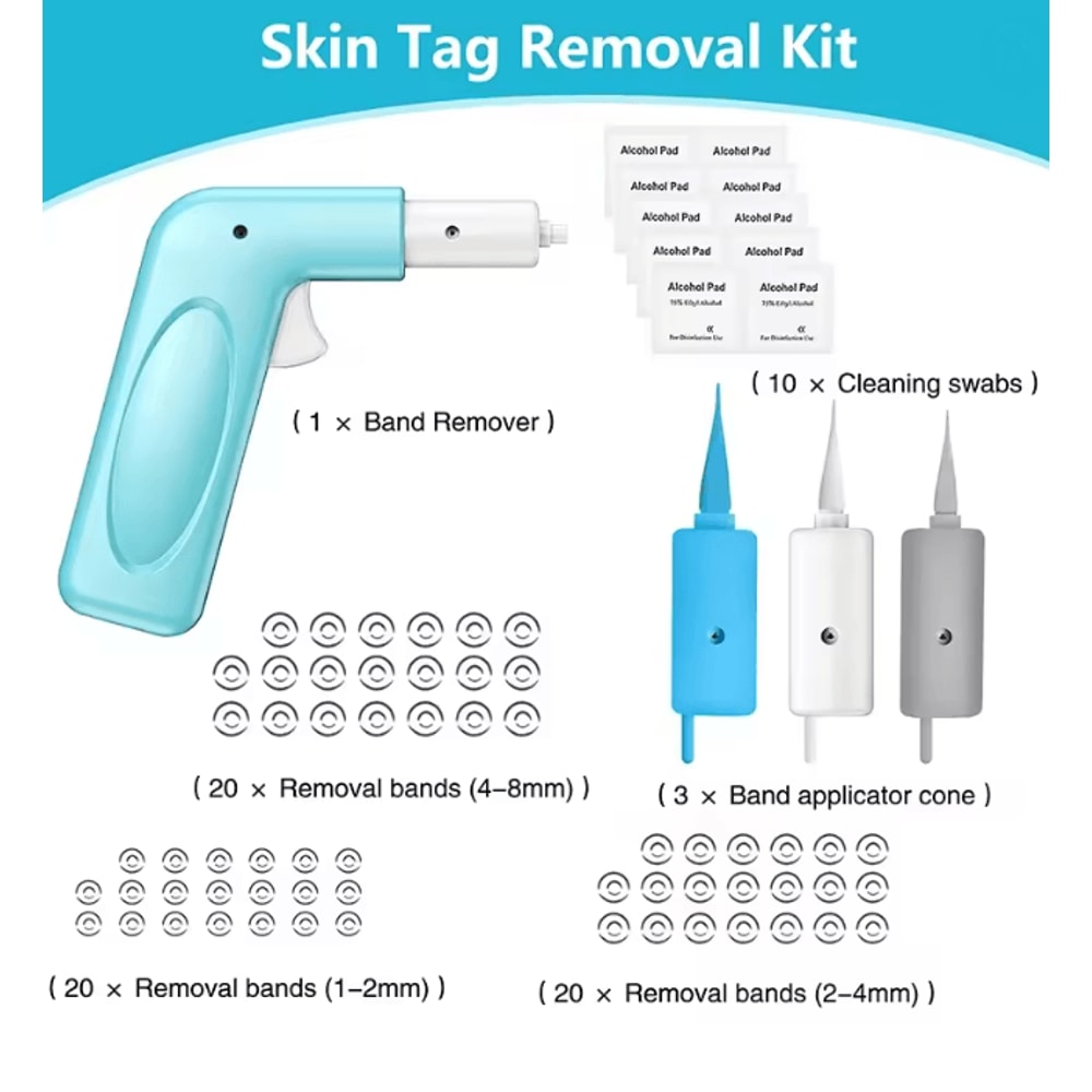 3 In 1 Skin Tag Removal Kit Easy Clean Home Skin Care Tool 3