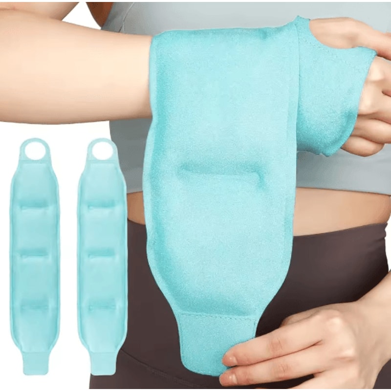 Wrist Ice Pack Wrap For Carpal Tunnel Relief And Cold Therapy Support 0